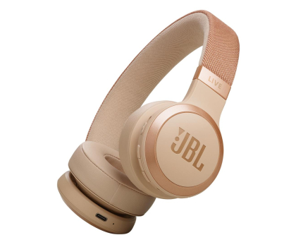 Słuchawka bezprzewodowa JBL LIVE 670NC piaskowe